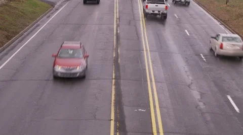 Overpass view seven Stock Footage 8557200