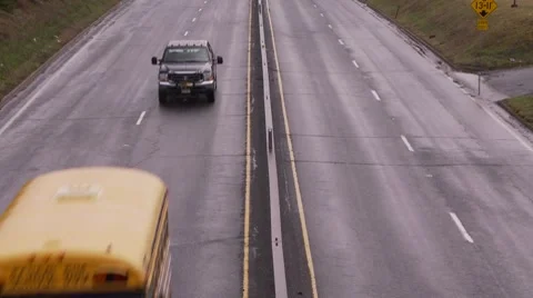 Overpass view six Video stock 8557202