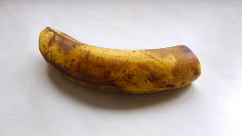 Overripe banana. Stock Footage 118010924