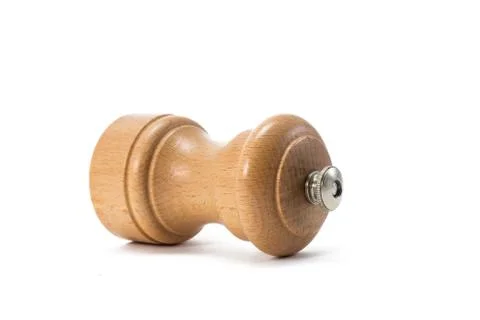 Overturned pepper grinder Stock Photos