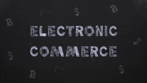 An Overview of the Abstract Electronic Commerce Concept Including Currency Stock Footage 289437700