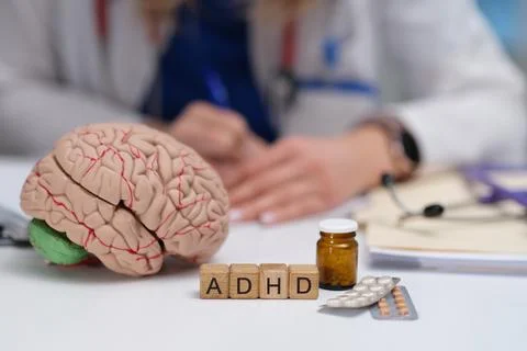 An Overview of ADHD A Comprehensive Examination of Brain Function and Available Stock Photos