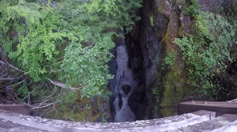 Overview of box canyon 스톡 동영상 66860569