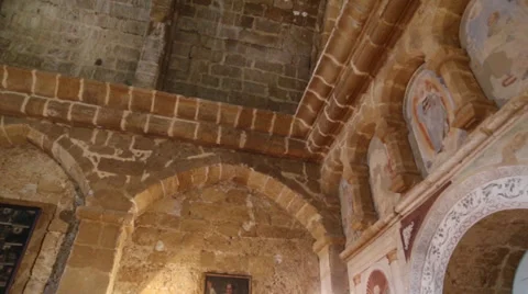 Overview church St. Nicholas Agrigento Video stock 32106434