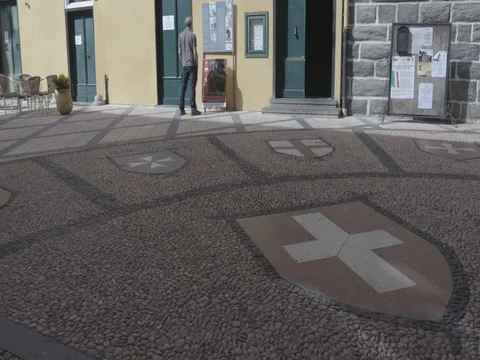 Overview of the city palace Stock Footage 71799172