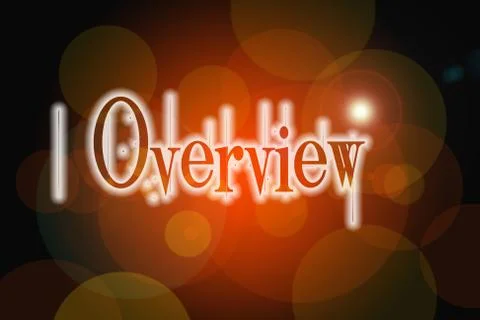 Overview concept Stock Illustration