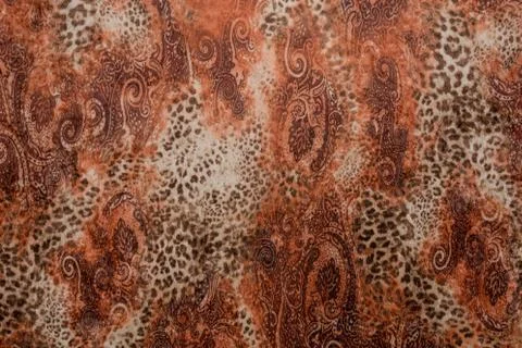 Overview of elegant fabric with textile texture background Stock Photos