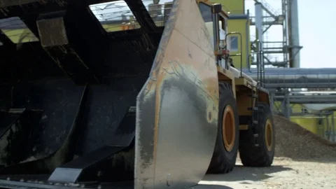 Overview of a front loader Stock Footage 71271013
