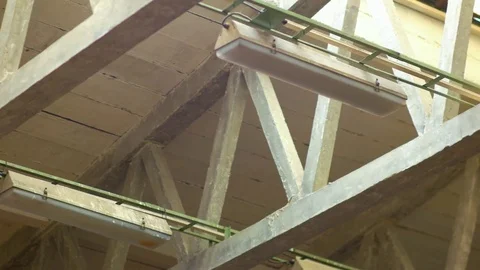 Overview of Generic Unrecognizable Industrial Building Stock Footage 70537012