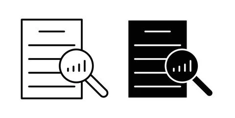 Overview icon Illustration designs pack for Web Stock Illustration