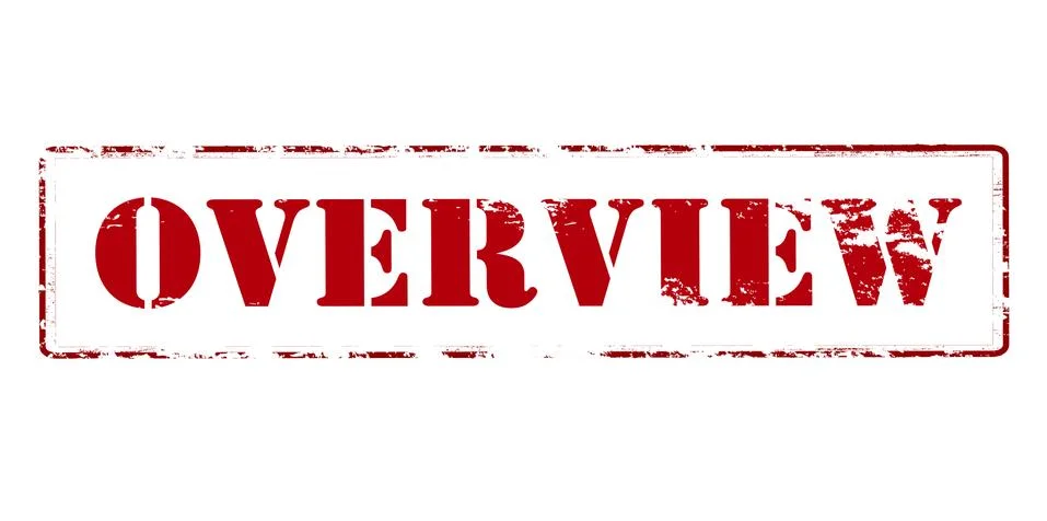 Overview Stock Illustration