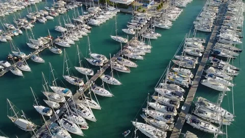 Overview of Lefkada in Greece Stock Footage 172432492