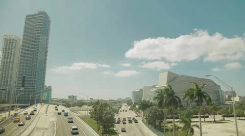 Overview of Miami 스톡 동영상 38259961