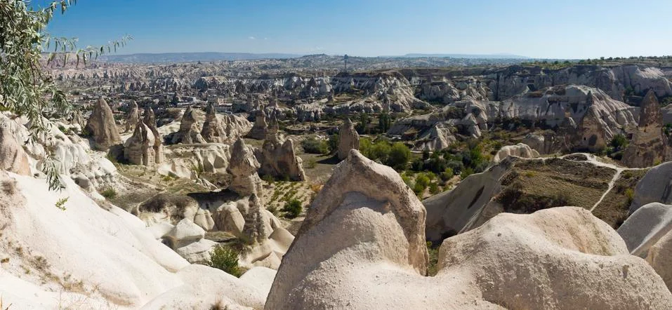 Overview of the Pasabag area. Stock Photos