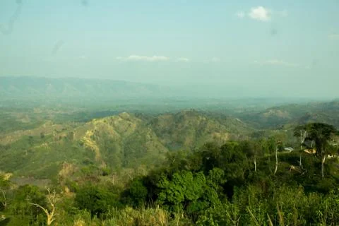 Overview Sajek from mountain Stock Photos