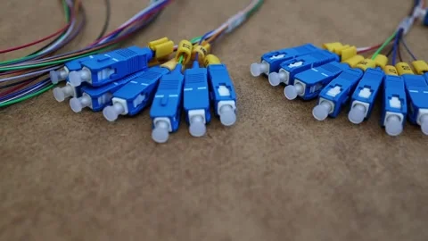 Overview of the structure of a multiplexer for data transmission Stock Footage 282983799