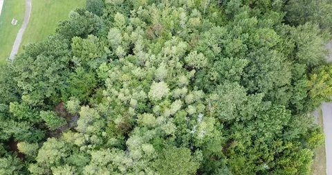 An Overview Of A Suburban Area Stock Footage 110355022