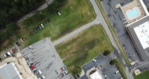 An Overview Of A Suburban Area Stock Footage 110357939