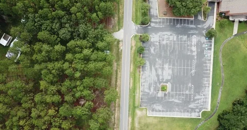An Overview Of A Suburban Area Stock Footage 110358652