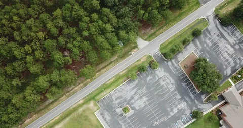 An Overview Of A Suburban Area Stock Footage 110372579