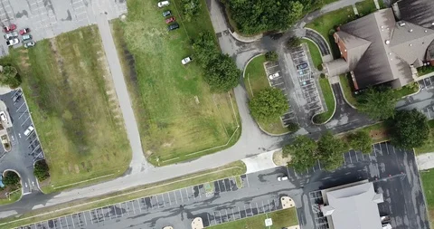 An Overview Of A Suburban Area Stock Footage 110597199