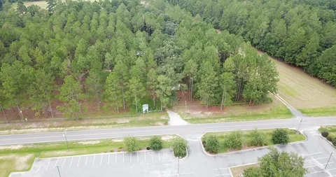 An Overview Of A Suburban Area Stock Footage 110610741