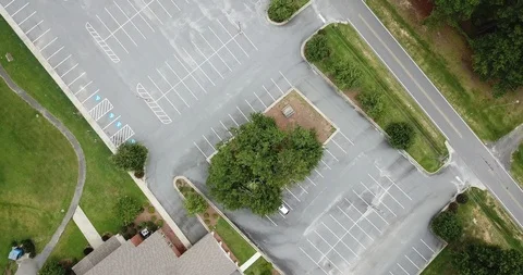An Overview Of A Suburban Area Stock Footage 110618501