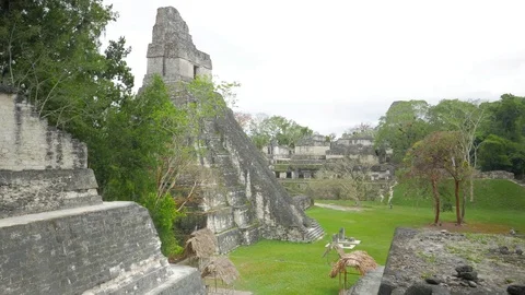 Overview of Temple 1 Stock Footage 74901468