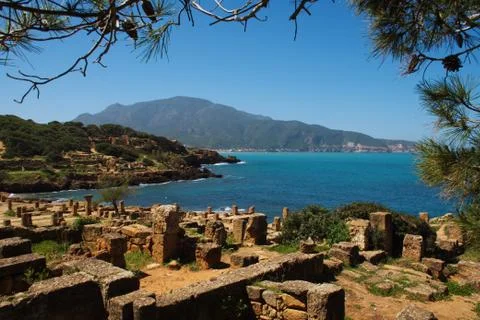 Overview of Tipasa Stock Photos