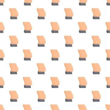 Overweight human bellies seamless pattern illustrating obesity concept Illustrazione stock