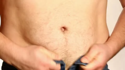 Overweight man Stock Footage 10785677