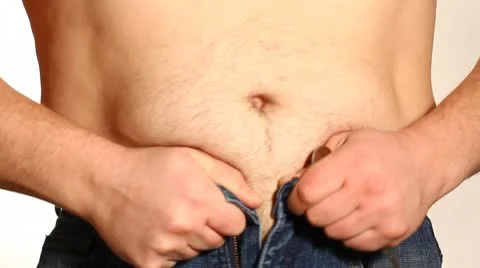 Overweight man Stock Footage 10785708