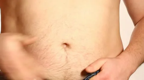 Overweight man Stock Footage 10785723