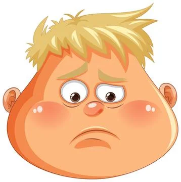 disappointed cartoon face