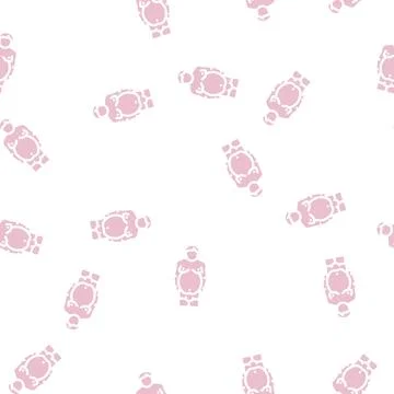 Overweight prople glyph vector seamless pattern flat Stock Illustration