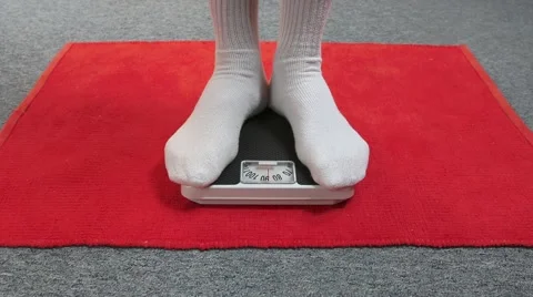 Overweight woman. Vídeo Stock 44191813