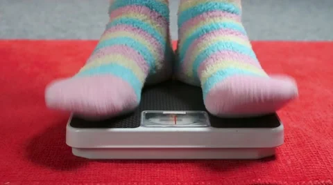 Overweight woman. Stock Footage 44191841