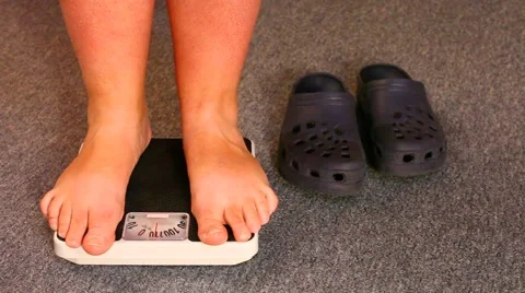 Overweight woman. Video stock 44191885
