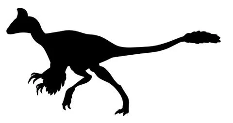 Oviraptor Dinosaur Stock Illustration