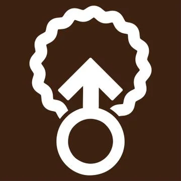 Ovum Penetration Vector Icon Stock Illustration