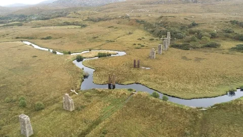 Owencarrow Viaduct Stock Footage 120872978