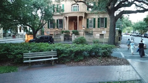 Owens-Thomas House Vídeo Stock 89513049