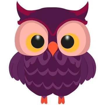 Owl bird Stock Illustration