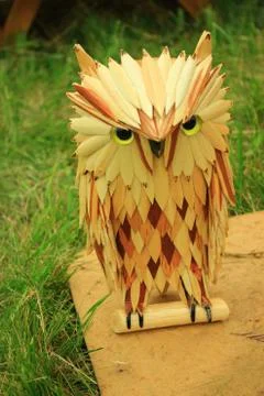 Owl handmade Fotos de archivo