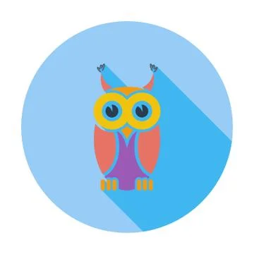 Owl icon Stock Illustration