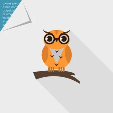 Owl icon Stock-Illustration