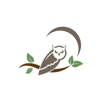 Owl icon vector illustration イラスト素材