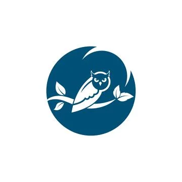 Owl icon vector illustration イラスト素材