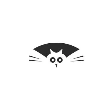Owl icon vector illustration Illustrazione stock