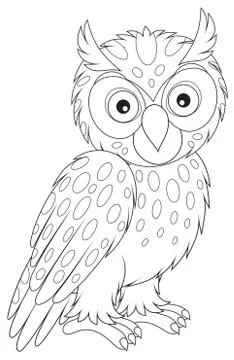 Owl Stock Illustration